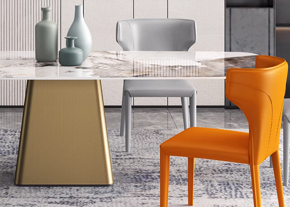 LUMI Modern Marble Dining Table