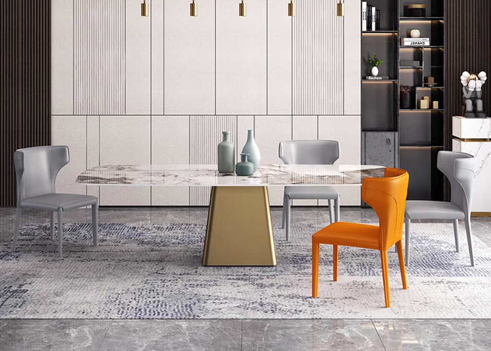 LUMI Modern Marble Dining Table