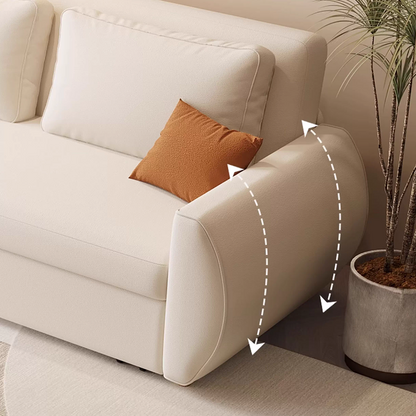 LURALLE Boucle Fabric Sofa Bed