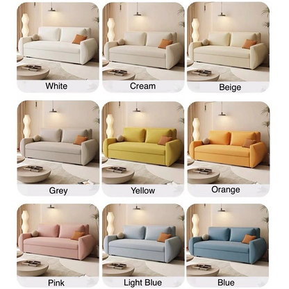 LURALLE Boucle Fabric Sofa Bed