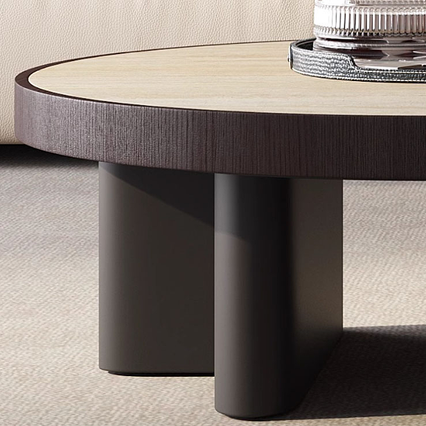 LURIO Travertine Nesting Coffee Table