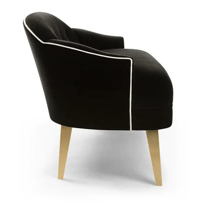 MALO Modern Bench with Backrest