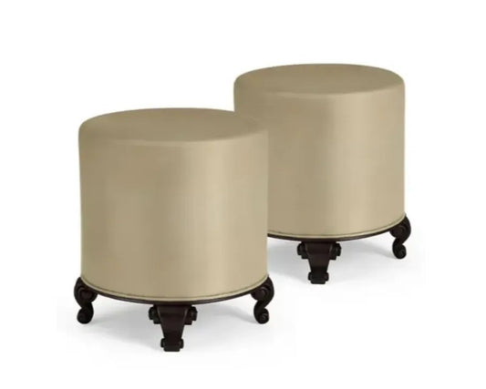 MARIN Modern Victorian Poof Stool