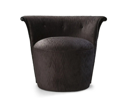 MATHEO Mid-Century Modern Accent Chair / Pouf