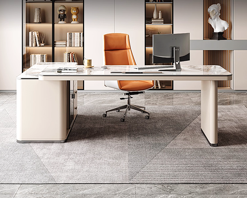 HAMILTON Contemporary Study Table & Swivel Chair Set