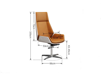 HAMILTON Contemporary Study Table & Swivel Chair Set