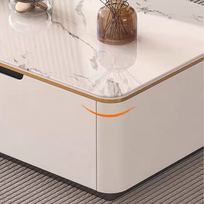 MIREA Modern Sintered Stone TV Console & Coffee Table