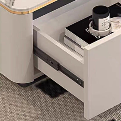 MIREA Modern Sintered Stone TV Console & Coffee Table