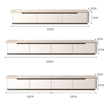 MIREA Modern Sintered Stone TV Console & Coffee Table