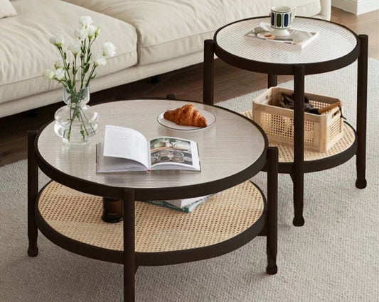MIYU Japandi Nesting Coffee Table