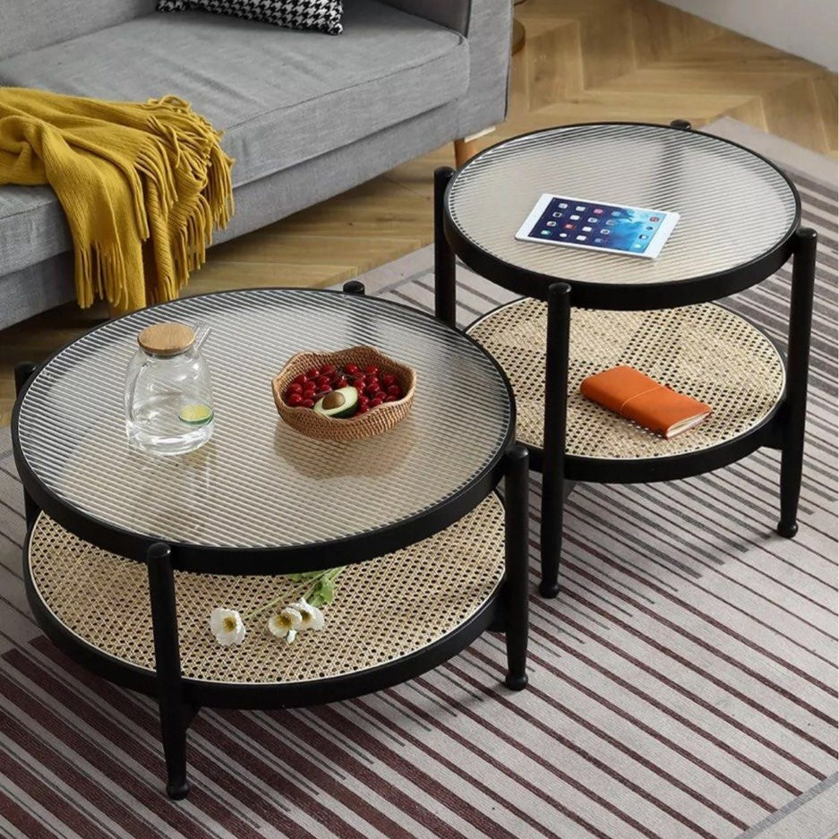 MIYU Japandi Nesting Coffee Table