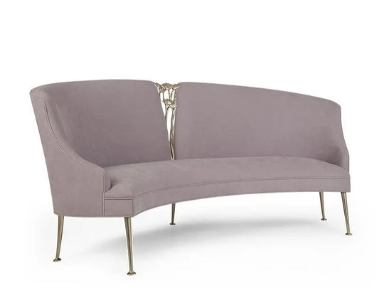 NAEL Modern Victorian Camelia Sofa