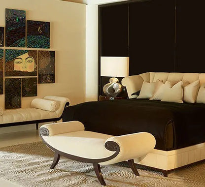 NATHANAEL Modern Victorian Bench