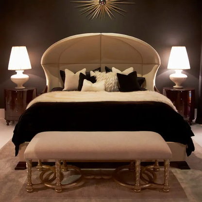 OCTAVE Modern Canopy Bed Frame