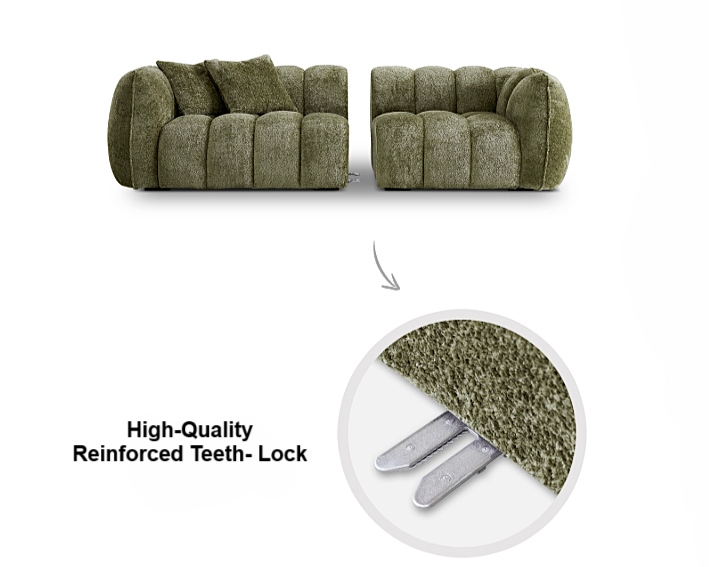 POM Modern Pumpkin Sofa