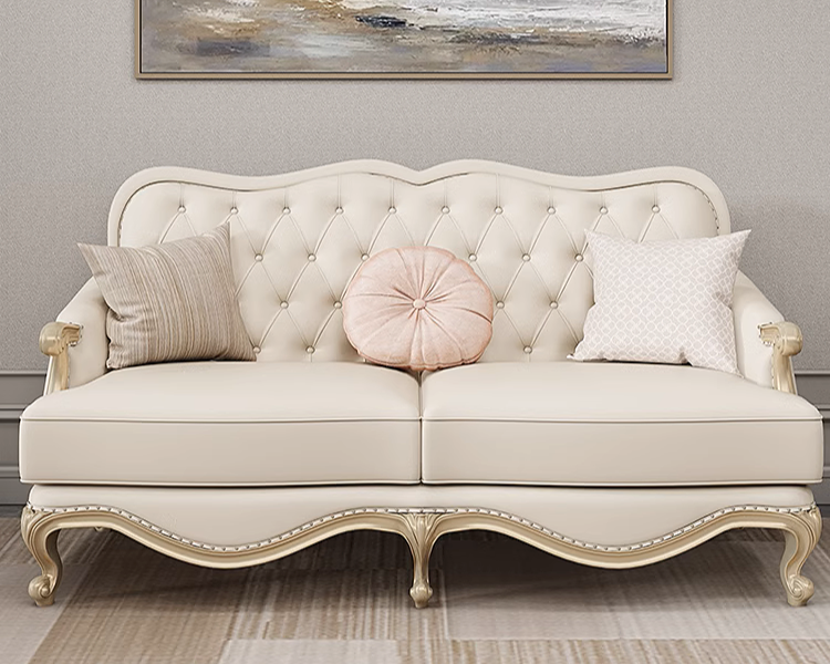 QUEENSLEY Modern Victorian Sofa