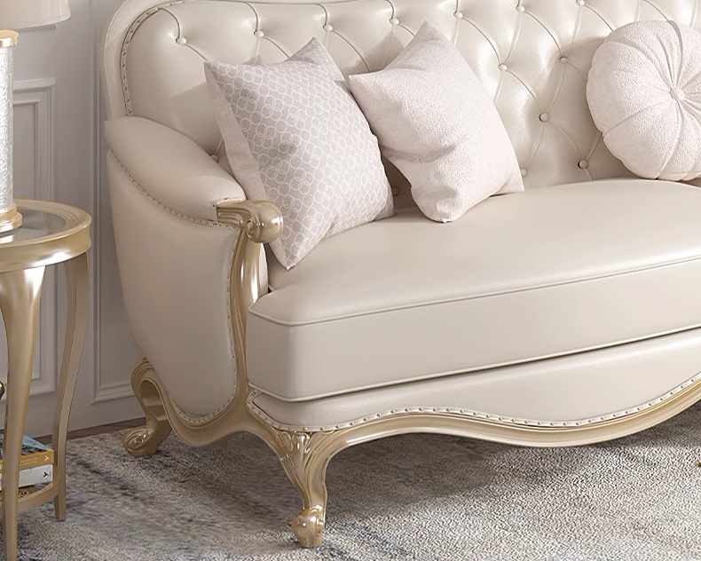 QUEENSLEY Modern Victorian Sofa