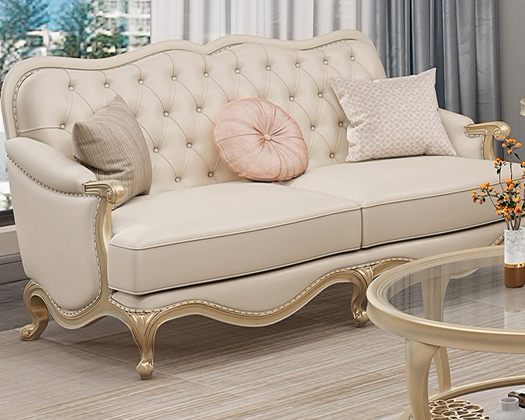 QUEENSLEY Modern Victorian Sofa