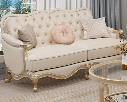 QUEENSLEY Modern Victorian Sofa
