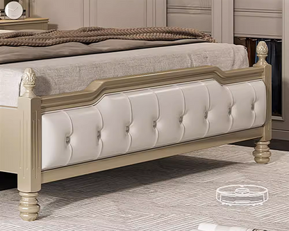 QUEENSLEY Victorian Tufted Bed Frame