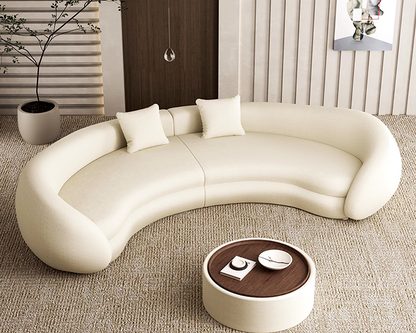 REAH Modern Curved Sofa