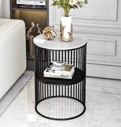 RION Marble Cage Side Table