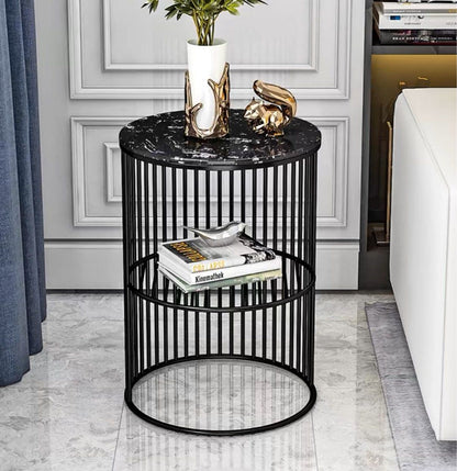RION Marble Cage Side Table