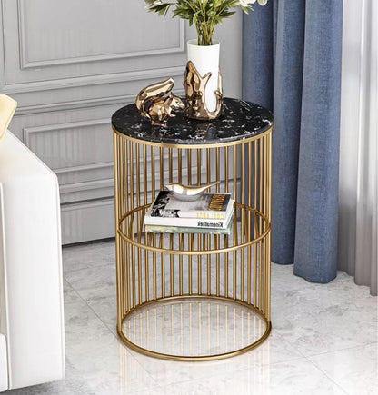 RION Marble Cage Side Table