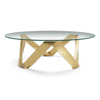 ROMAIN Modern Luxury Glass Coffee Table