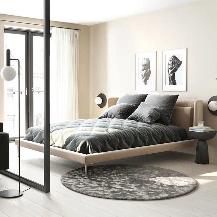 SAED Modern Velvet Bed Frame