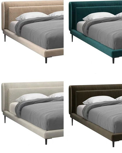 SAED Modern Velvet Bed Frame