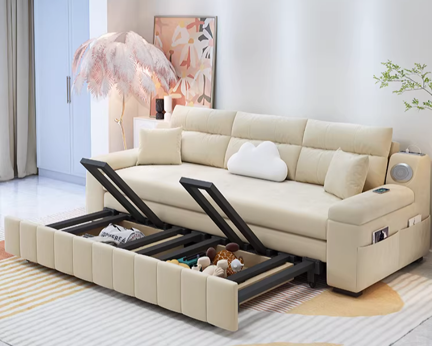 SANS Modern Storage Sofa Bed