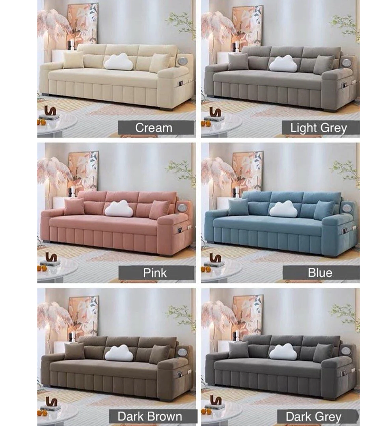 SANS Modern Storage Sofa Bed