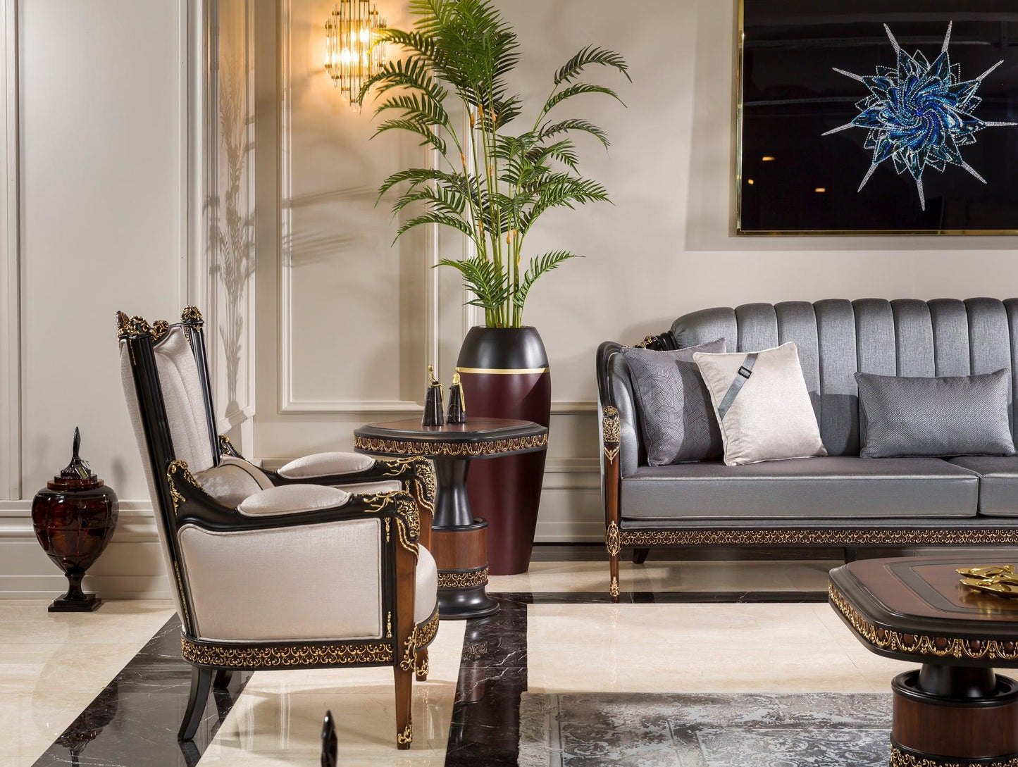 CHEVAL Modern French Armchair