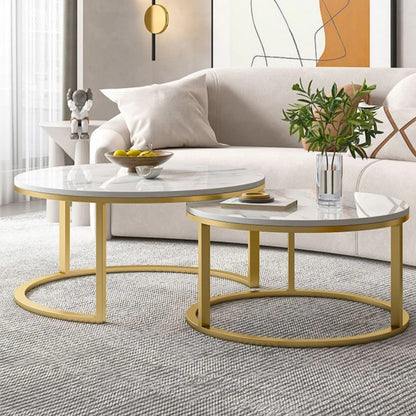 SEOH Modern Luxe Nesting Coffee Table