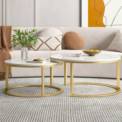 SEOH Modern Luxe Nesting Coffee Table