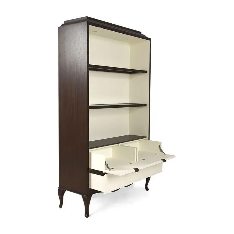 THELIO Modern Victorian Bookcase