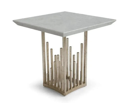 TIMEO Carrara Marble Side Table