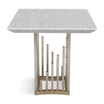 TIMEO Carrara Marble Side Table