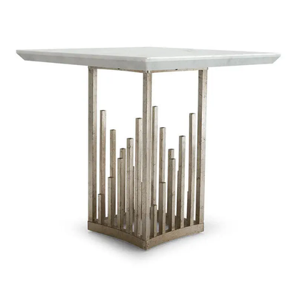 TIMEO Carrara Marble Side Table