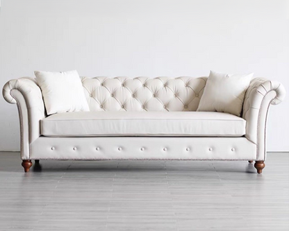 VERA Modern Victorian Chesterfield Sofa