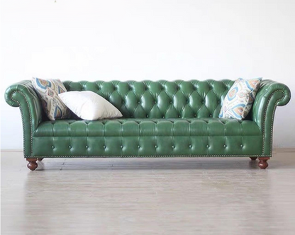 VERA Modern Victorian Chesterfield Sofa