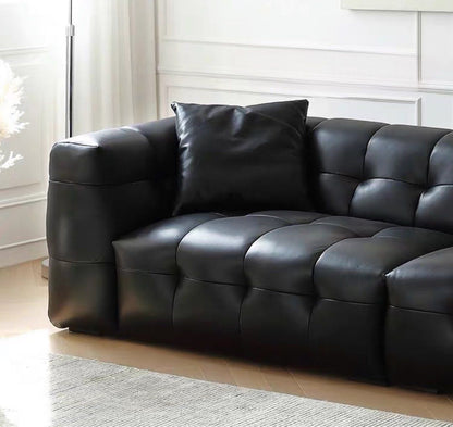 VIENN Leather Tufted Sofa