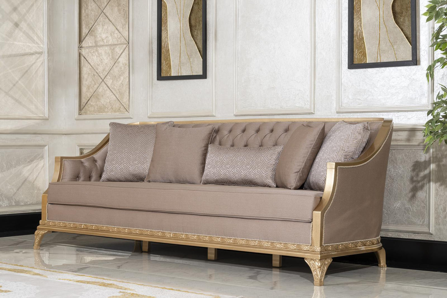 VITTORIA Rococo Sofa