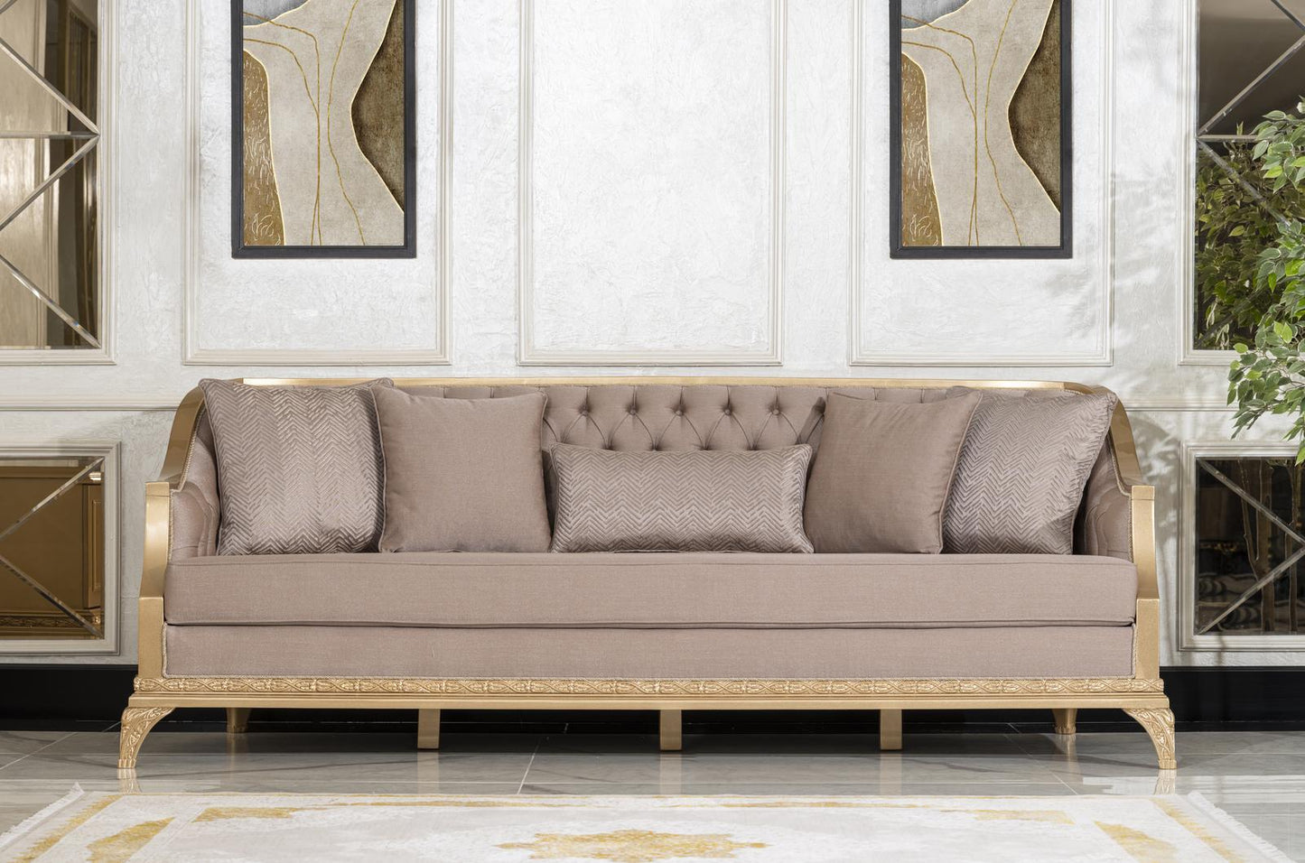 VITTORIA Rococo Sofa