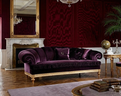 ADDILYN Baroque Luxury Channel-Tufted Sofa