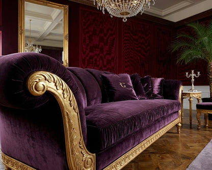 ADDILYN Baroque Luxury Channel-Tufted Sofa