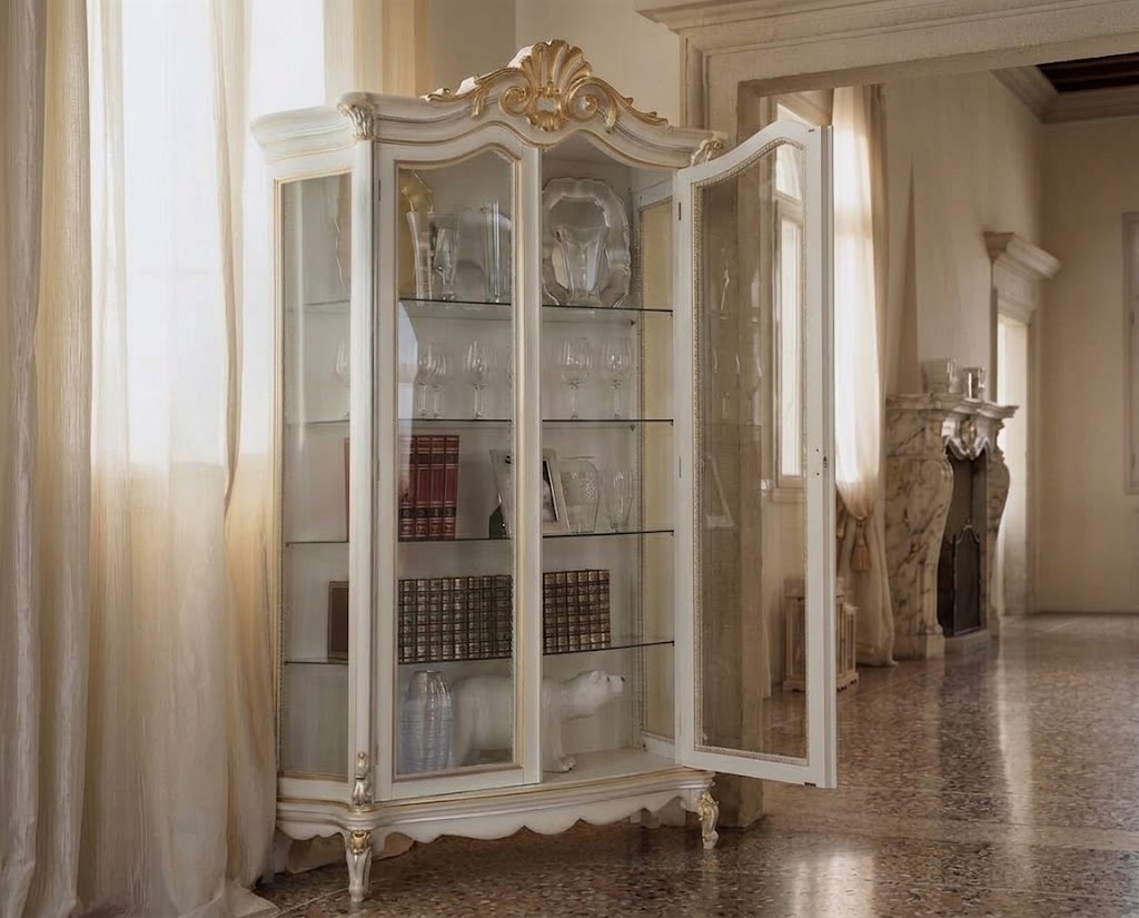 ADLEY Victorian Vitrine Display Cabinet