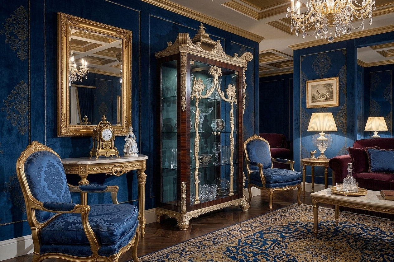 ALAYNA Grand Display Cabinet