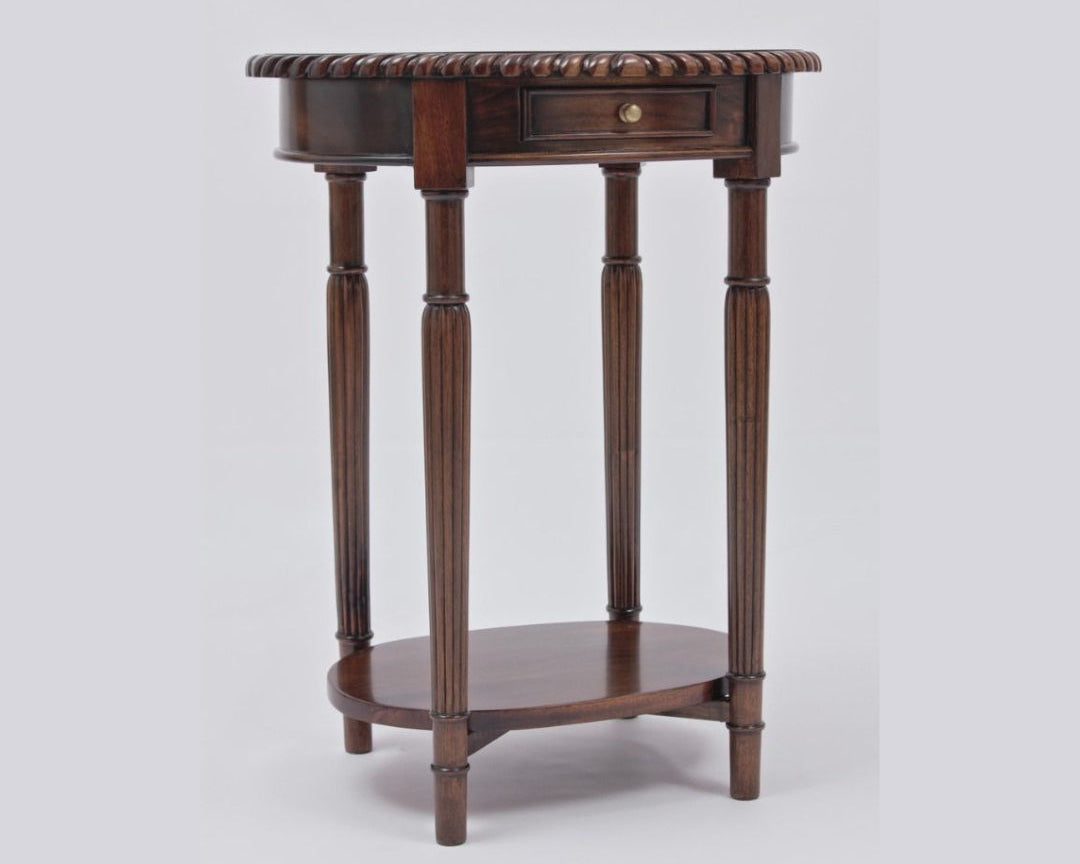Victorian Chippendale Classical French Side End Table, custom made furniture Singapore dainte living